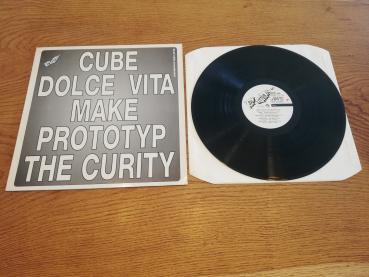 Cube Dolce Vita make Prototyp the Curity 1990 AWS Records Beat-Club Neumünster  Deutsche Pressung VG+/VG+